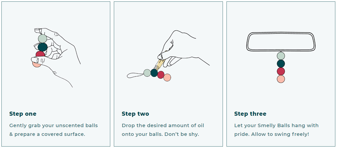 How to use Smelly Balls